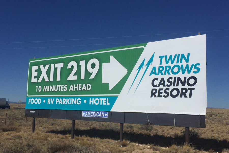Twin Arrows Casino Resort Static Bulletin